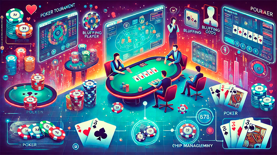 The Importance of Strategies in Poker Tournaments